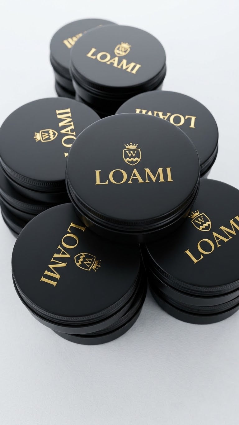 Loami Black | Beard/Hair Sculpting Pomade